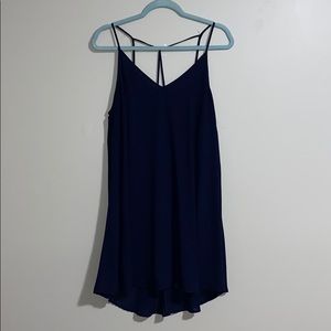 Boutique Navy Blue Dress